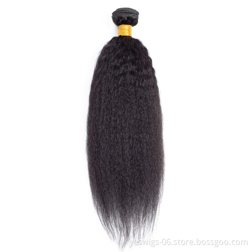 Kinky Straight Virgin Hair Bundles Extension Double Drawn Cuticle Aligned Vietenamese Hair Unprocessed Single Virgin Donor